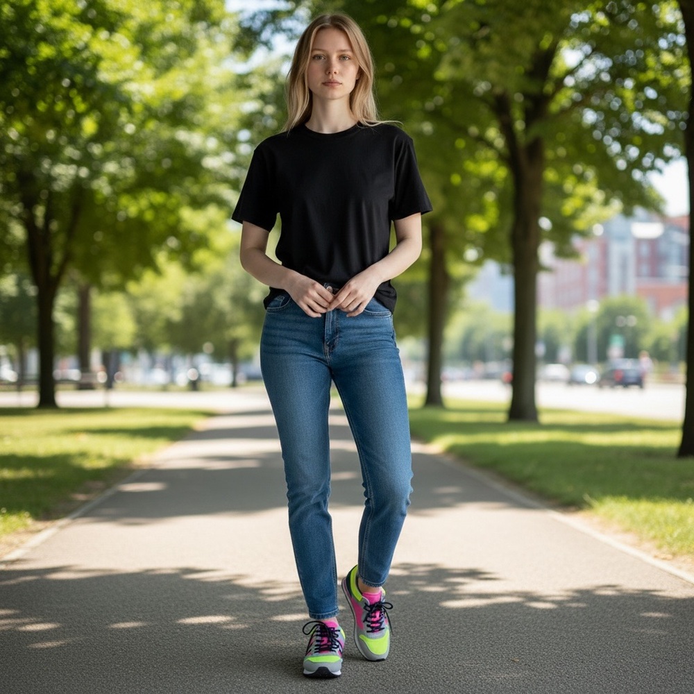 Tommy Hilfiger Neon  Sneakers - Picture 3 of 11